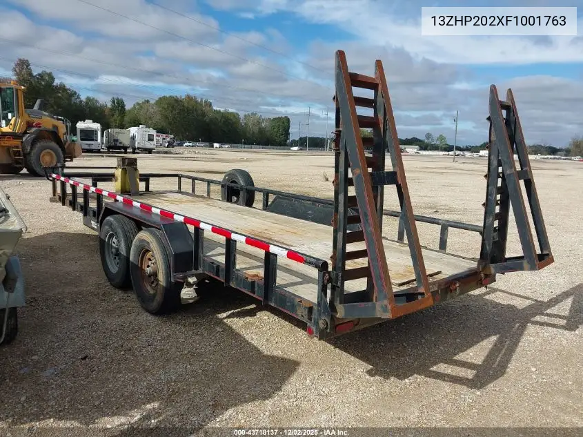 13ZHP202XF1001763 2015 Parker Hp7720 Trailer