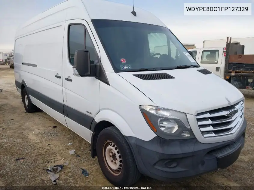 WDYPE8DC1FP127329 2015 Freightliner Sprinter 2500 High Roof