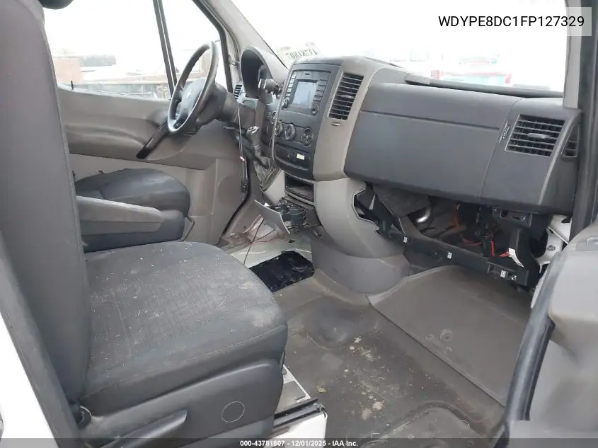 WDYPE8DC1FP127329 2015 Freightliner Sprinter 2500 High Roof