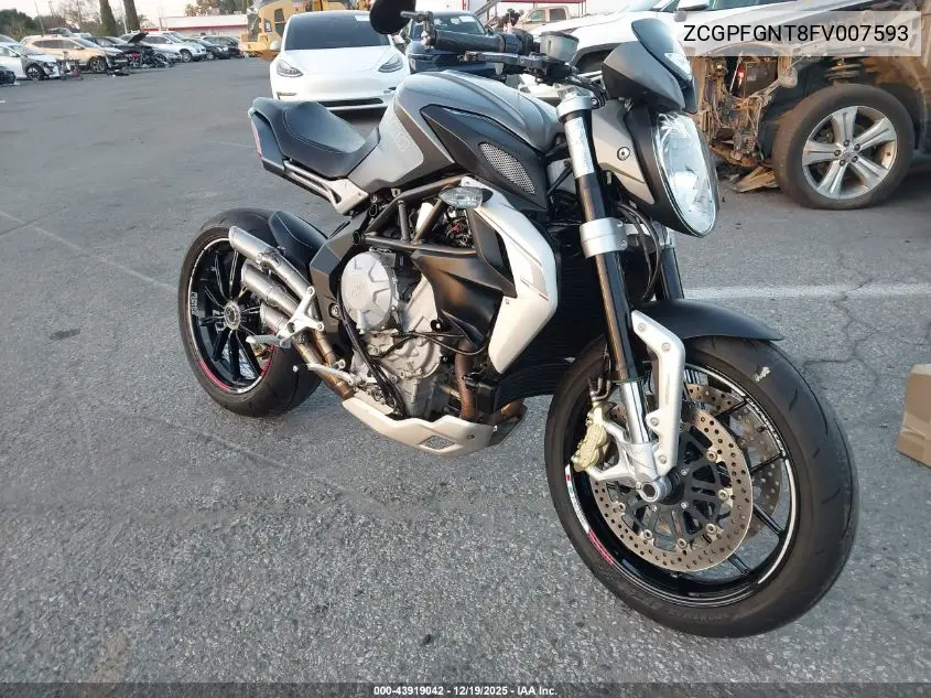 ZCGPFGNT8FV007593 2015 M. V. Agusta Brutale 800 Dragster