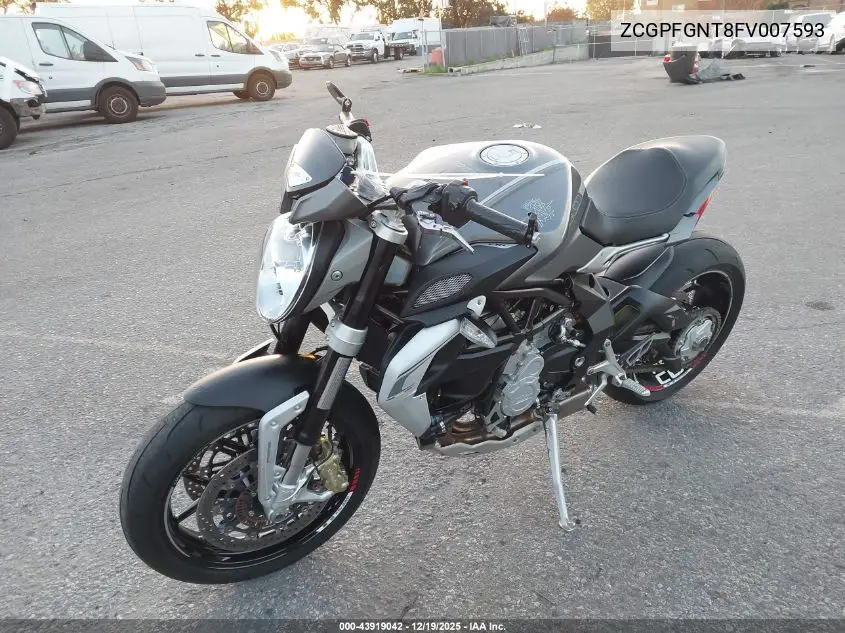 ZCGPFGNT8FV007593 2015 M. V. Agusta Brutale 800 Dragster