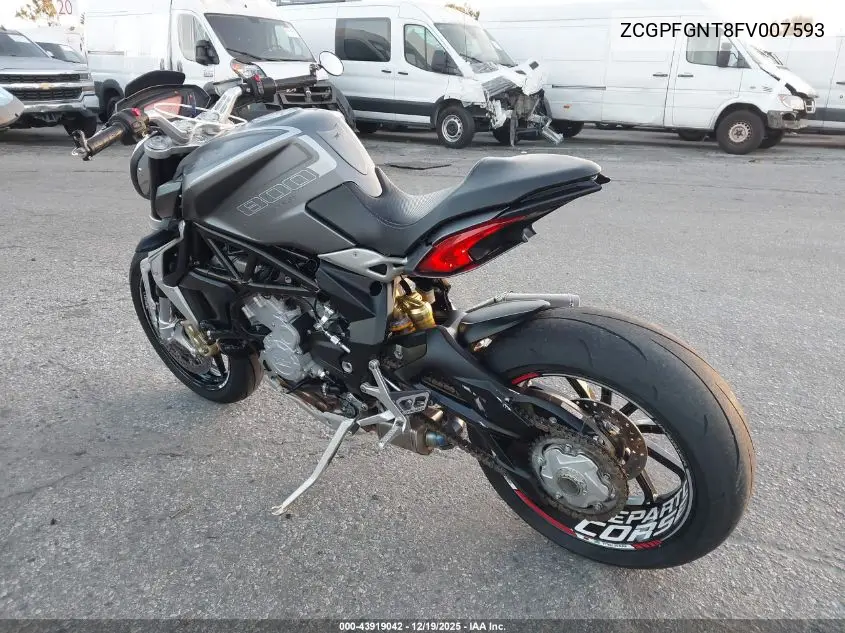 ZCGPFGNT8FV007593 2015 M. V. Agusta Brutale 800 Dragster