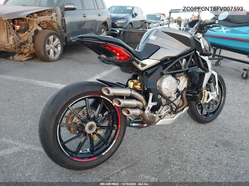 ZCGPFGNT8FV007593 2015 M. V. Agusta Brutale 800 Dragster