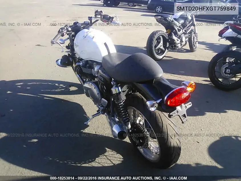 SMTD20HFXGT759849 2016 Triumph Motorcycle Thruxton 1200