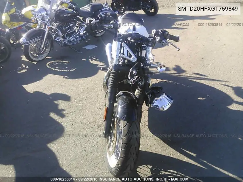 SMTD20HFXGT759849 2016 Triumph Motorcycle Thruxton 1200