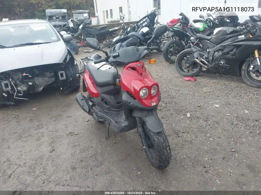 RFVPAP5A1G1118073 2016 Genuine Scooter Co. Buddy 50