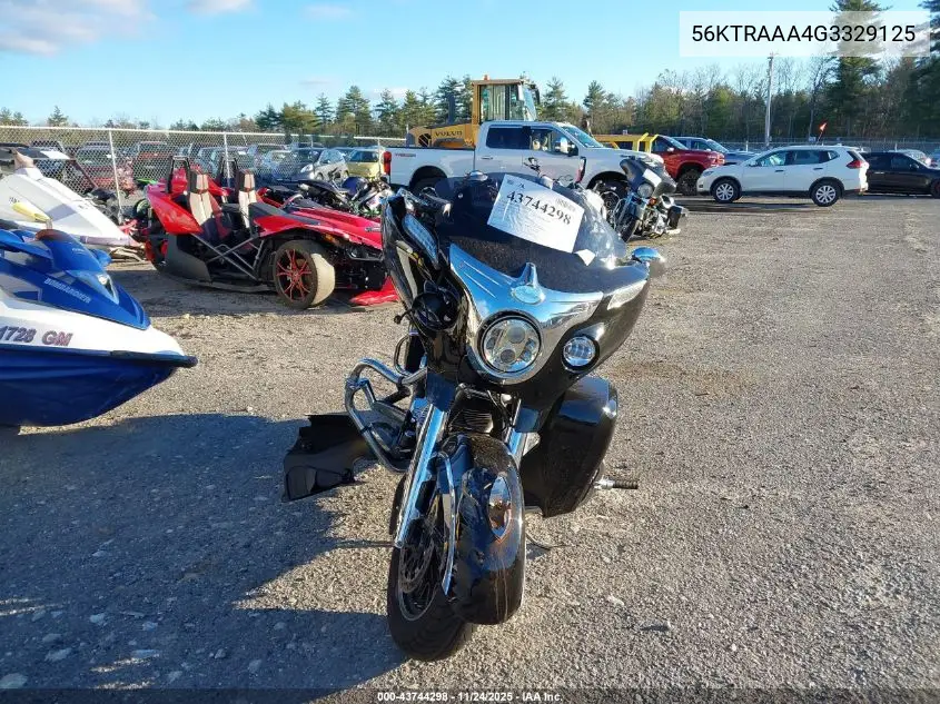 56KTRAAA4G3329125 2016 Indian Motorcycle Co. Roadmaster