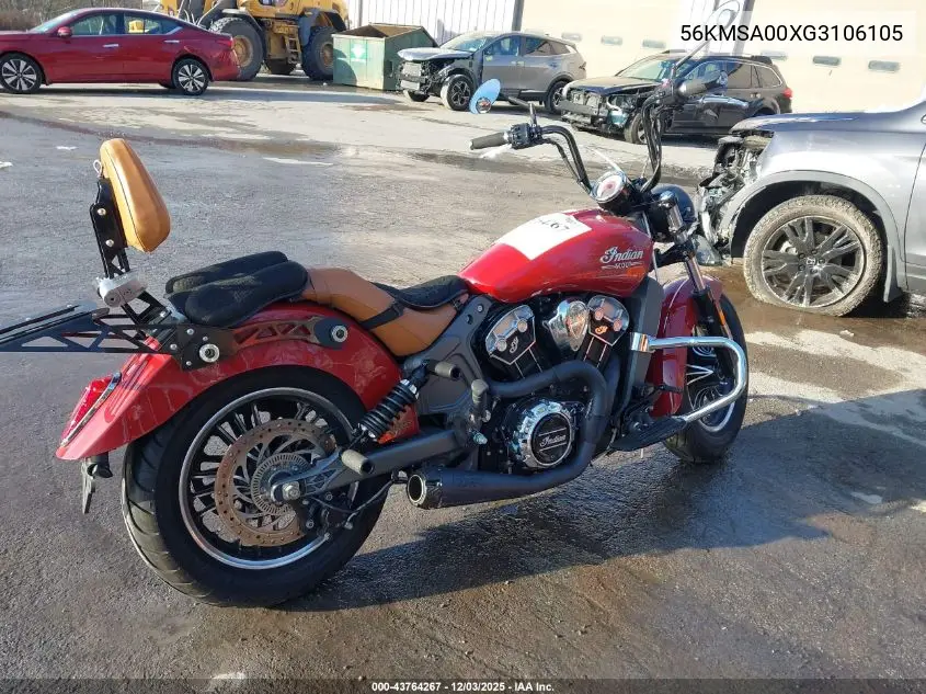 56KMSA00XG3106105 2016 Indian Motorcycle Co. Scout Abs