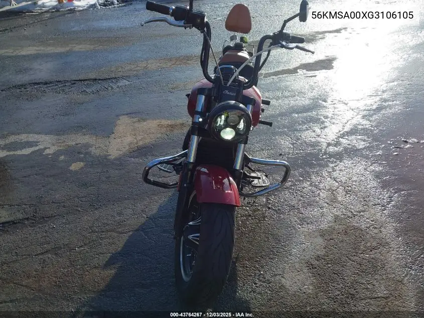 56KMSA00XG3106105 2016 Indian Motorcycle Co. Scout Abs