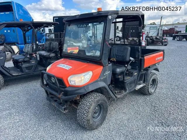 A5KB2FDBHHG045237 2017 Kubota Rtv-X 900 2017 Kubota Rtv-X900 4X4 Utility Vehicle
