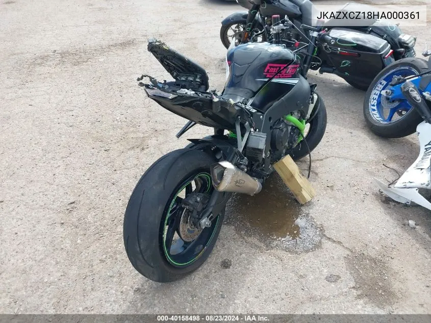 JKAZXCZ18HA000361 2017 Kawasaki Zx1000 Z