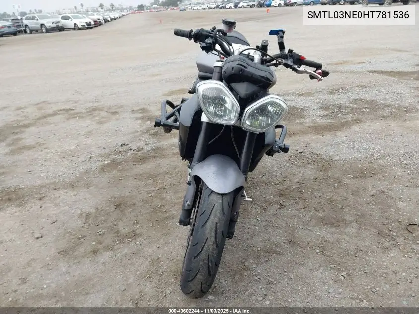 SMTL03NE0HT781536 2017 Triumph Motorcycle Street Triple R/Abs