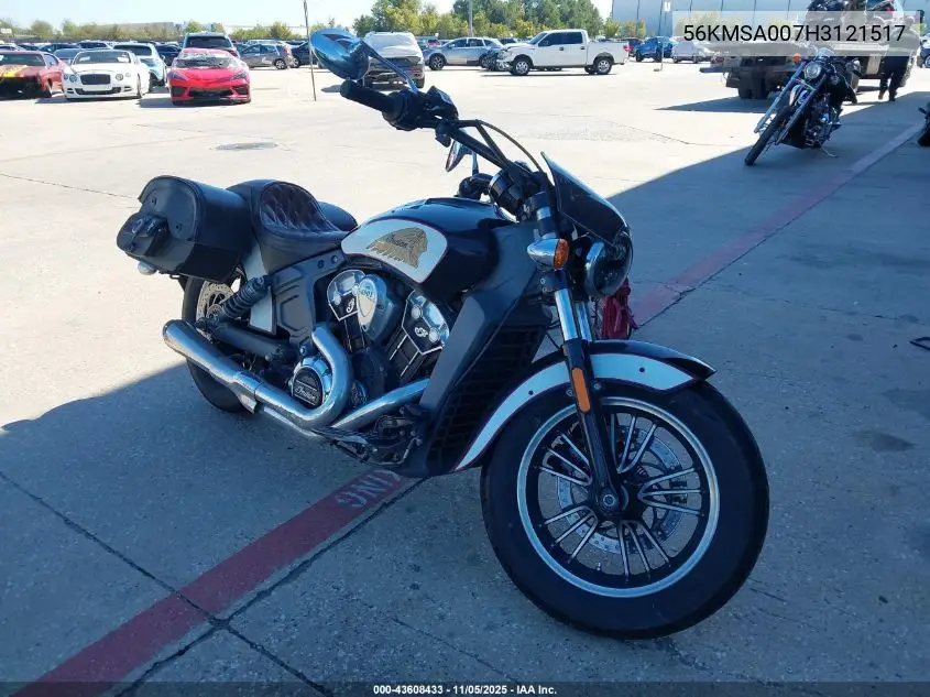 56KMSA007H3121517 2017 Indian Motorcycle Co. Scout Abs