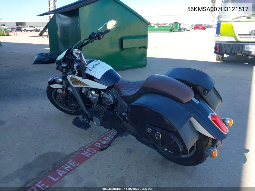 56KMSA007H3121517 2017 Indian Motorcycle Co. Scout Abs