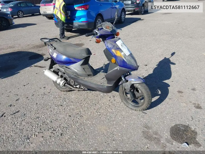 L5YACDTA581112667 2017 Znen Scooter