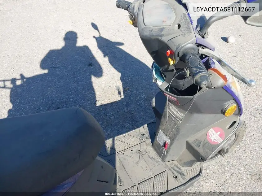 L5YACDTA581112667 2017 Znen Scooter