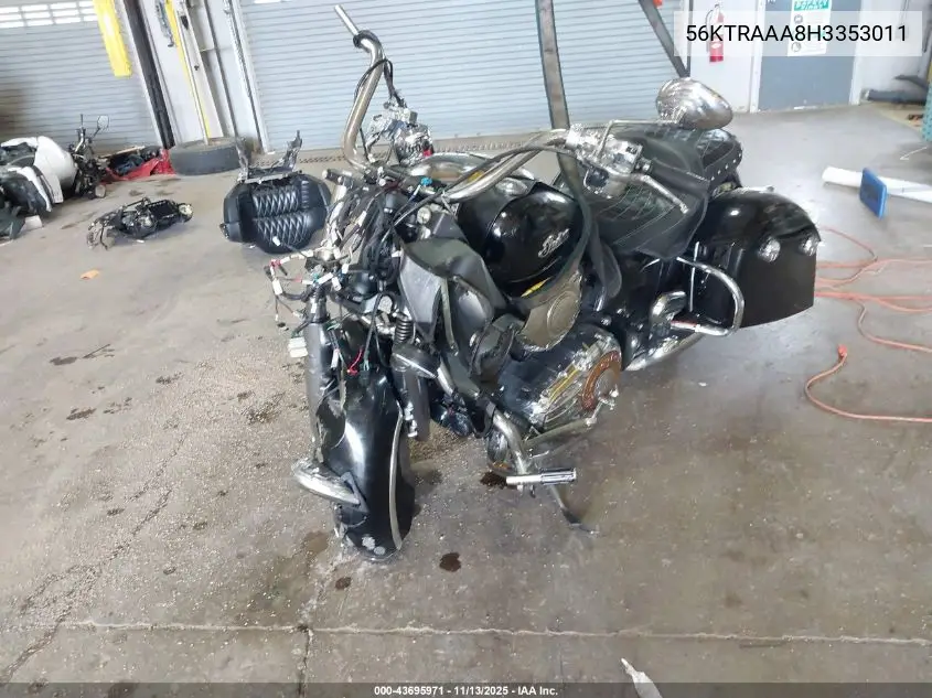 56KTRAAA8H3353011 2017 Indian Motorcycle Co. Roadmaster