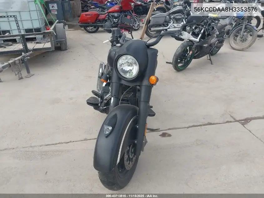 56KCCDAA8H3353576 2017 Indian Motorcycle Co. Chief Dark Horse