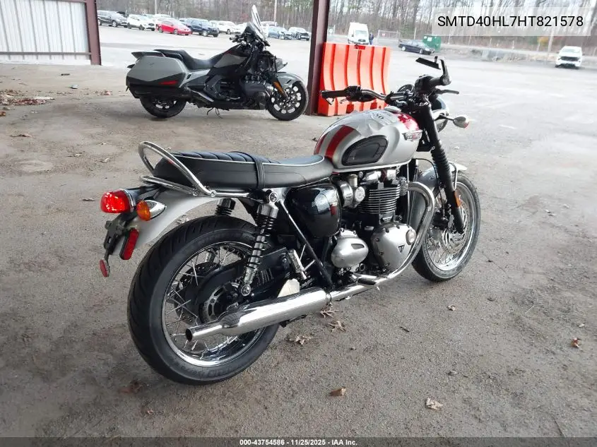 SMTD40HL7HT821578 2017 Triumph Motorcycle Bonneville T120/Black