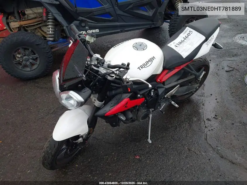 SMTL03NE0HT781889 2017 Triumph Motorcycle Street Triple R/Abs