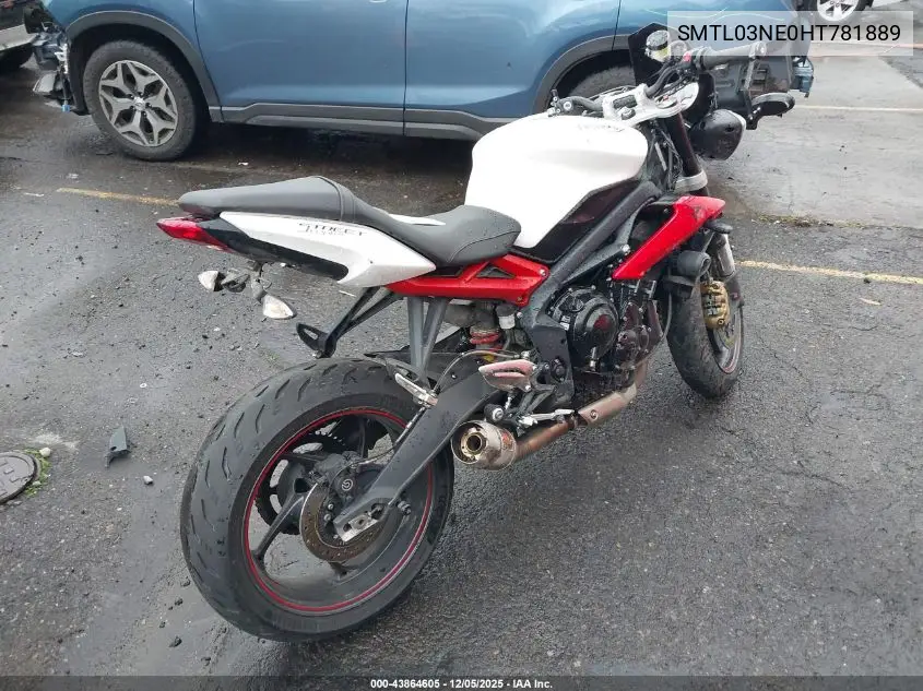 SMTL03NE0HT781889 2017 Triumph Motorcycle Street Triple R/Abs