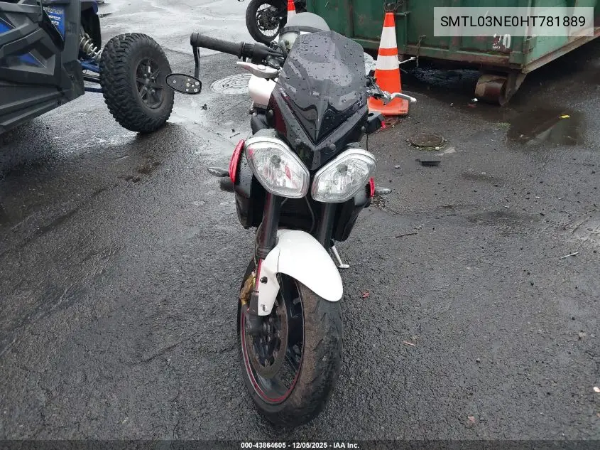 SMTL03NE0HT781889 2017 Triumph Motorcycle Street Triple R/Abs