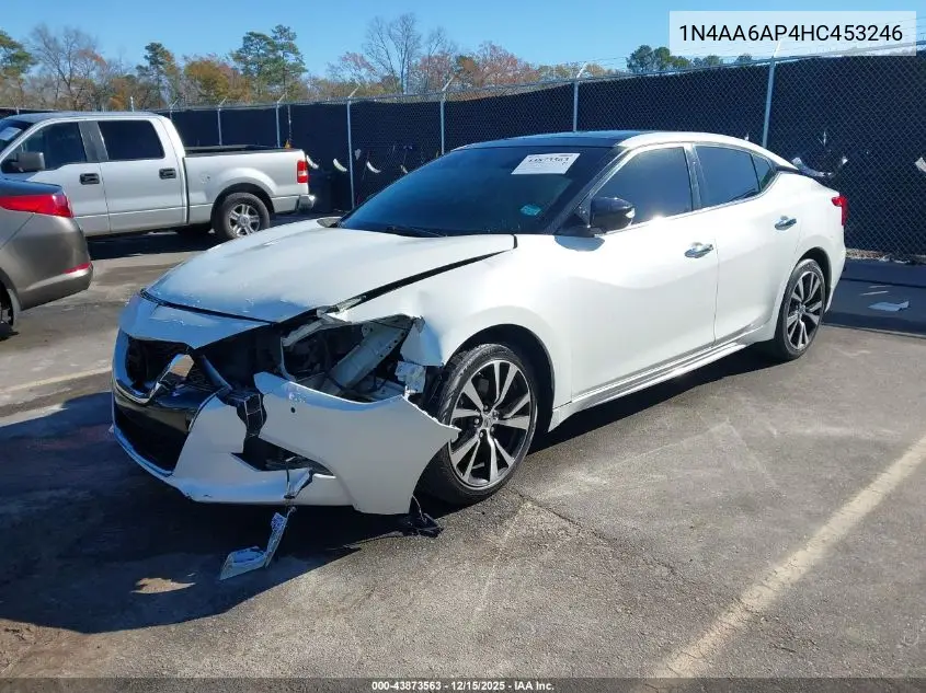 1N4AA6AP4HC453246 2017 Nissan Maxima 3.5 Sl