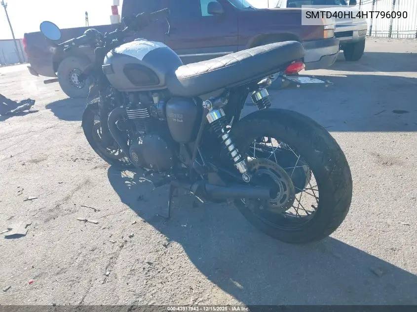 SMTD40HL4HT796090 2017 Triumph Motorcycle Bonneville T120/Black