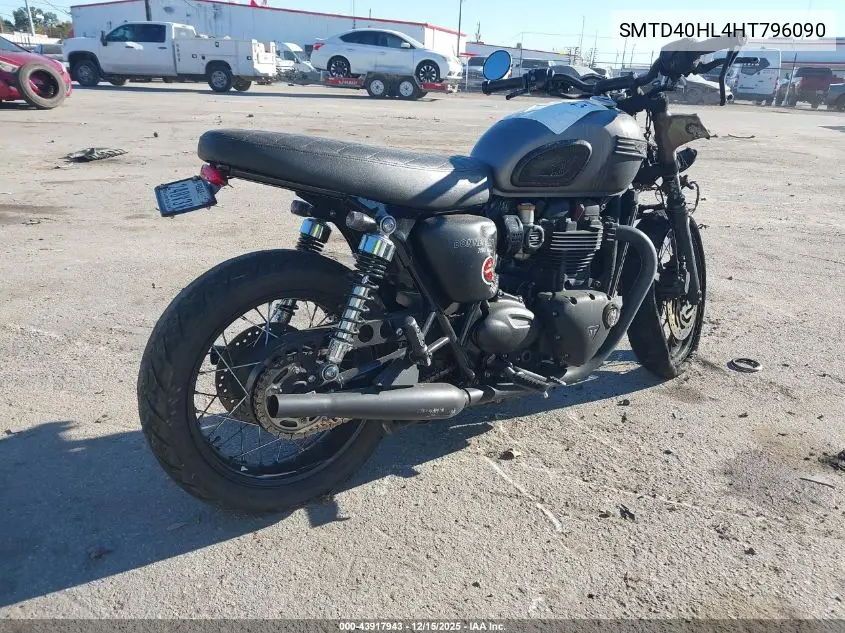 SMTD40HL4HT796090 2017 Triumph Motorcycle Bonneville T120/Black