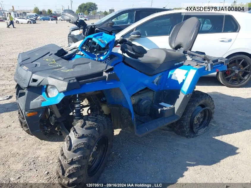 4XASDE578JA100804 2018 Polaris Sportsman Touring 570 Eps