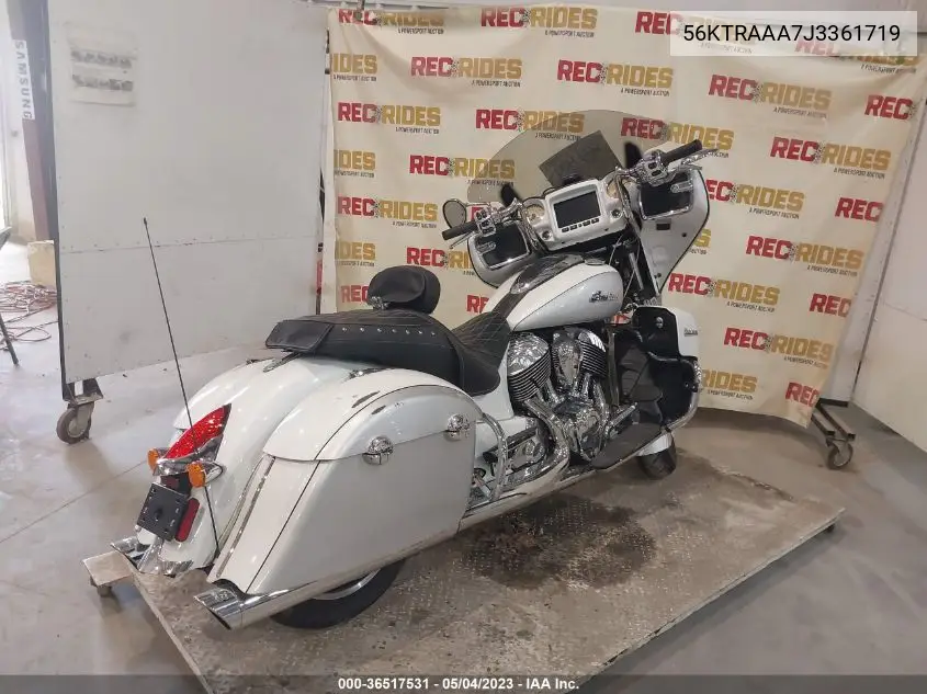 56KTRAAA7J3361719 2018 Indian Motorcycle Co. Roadmaster