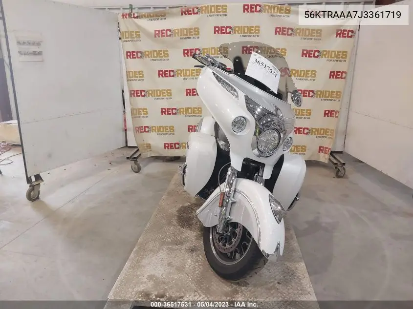 56KTRAAA7J3361719 2018 Indian Motorcycle Co. Roadmaster