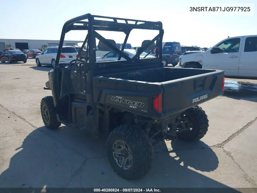 3NSRTA871JG977925 2018 Polaris Ranger Xp 900