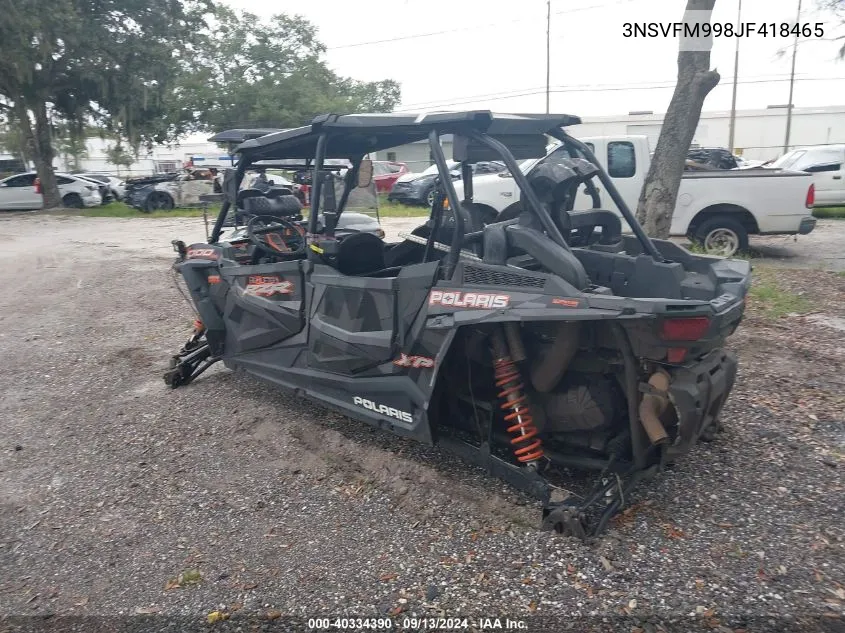 3NSVFM998JF418465 2018 Polaris Rzr Xp 4 1000 Eps Hg Lift Ed