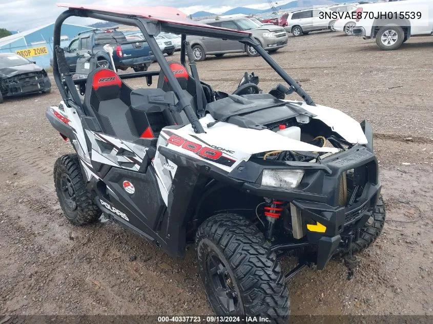 3NSVAE870JH015539 2018 Polaris Rzr 900 Eps