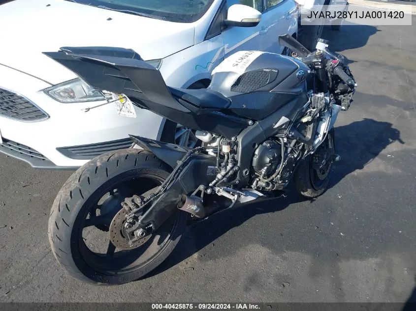 JYARJ28Y1JA001420 2018 Yamaha Yzfr6 C