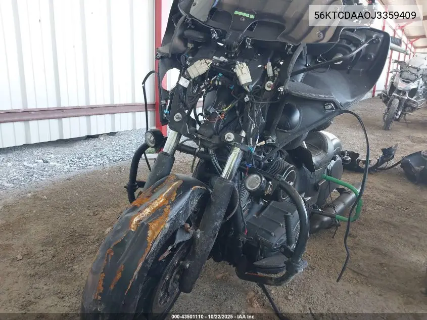 56KTCDAA0J3359409 2018 Indian Motorcycle Co. Chieftain Dark Horse