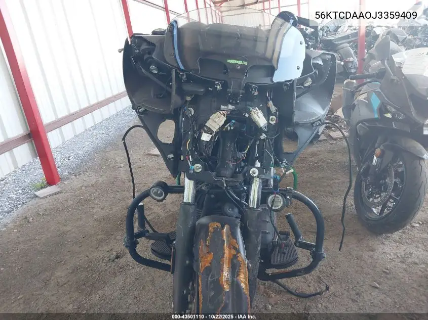 56KTCDAA0J3359409 2018 Indian Motorcycle Co. Chieftain Dark Horse