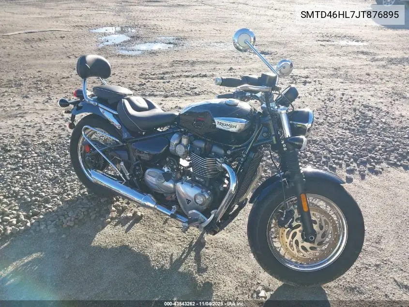 SMTD46HL7JT876895 2018 Triumph Motorcycle Bonneville Speedmaster