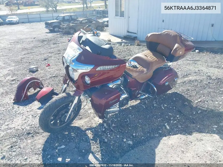 56KTRAAA6J3364871 2018 Indian Motorcycle Co. Roadmaster