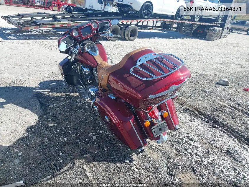 56KTRAAA6J3364871 2018 Indian Motorcycle Co. Roadmaster