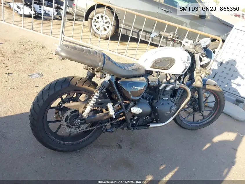 SMTD31GN2JT866350 2018 Triumph Motorcycle Street Twin