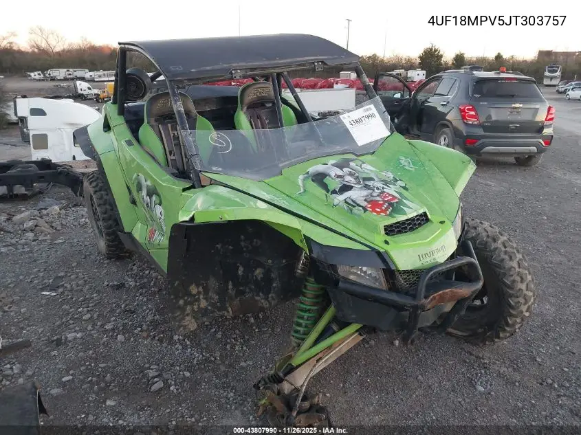 4UF18MPV5JT303757 2018 Artic Cat Wild Cat 1000