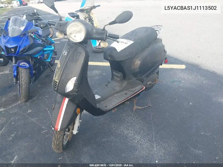 L5YACBAS1J1113502 2018 Znen Zn150T-G