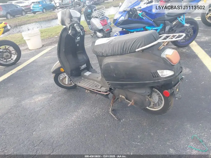 L5YACBAS1J1113502 2018 Znen Zn150T-G