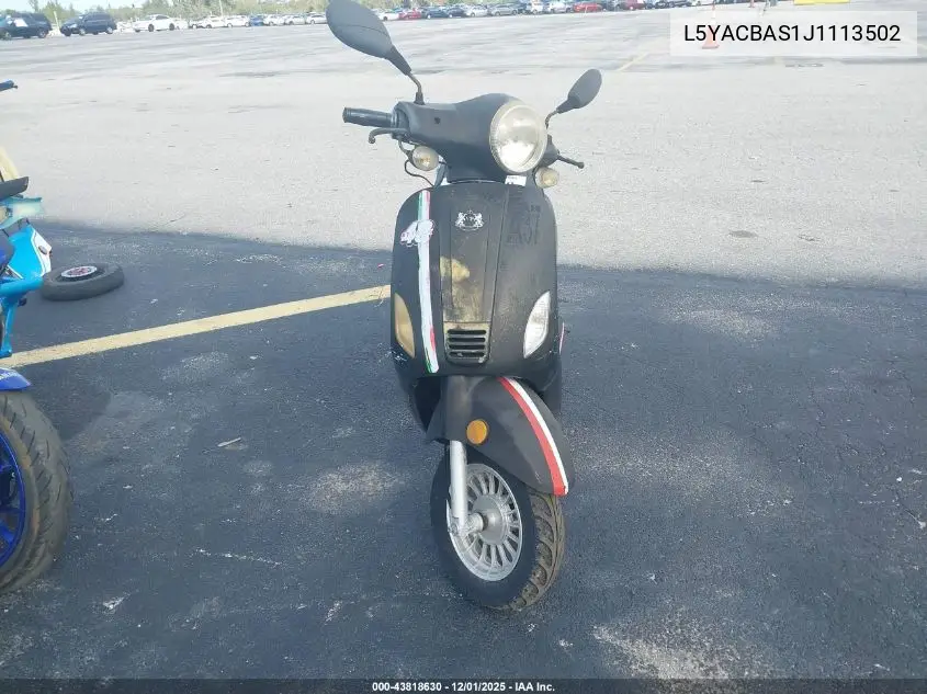 L5YACBAS1J1113502 2018 Znen Zn150T-G