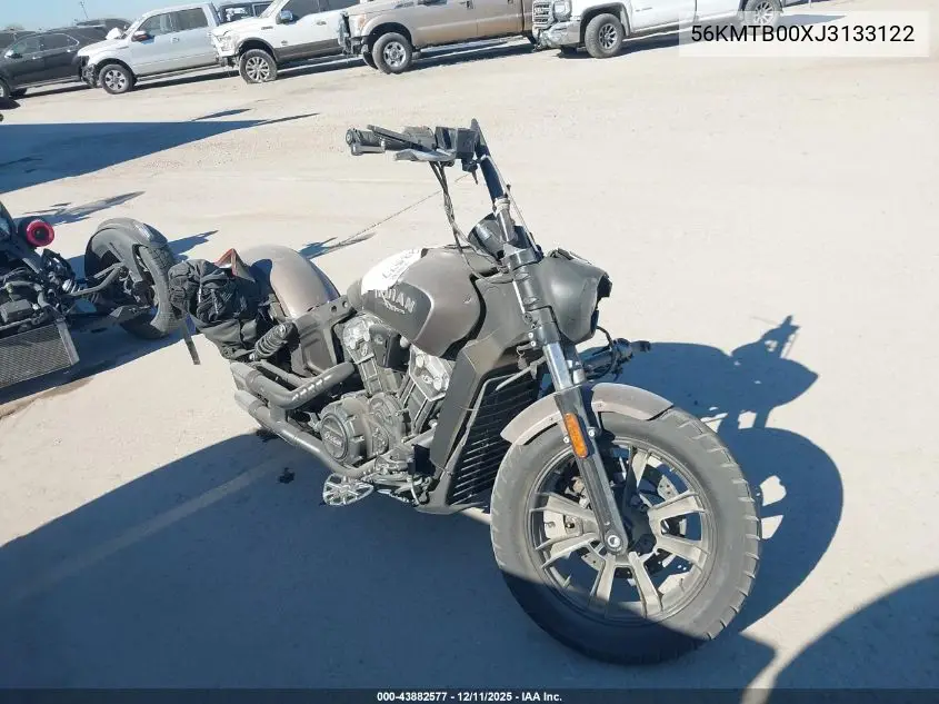 56KMTB00XJ3133122 2018 Indian Motorcycle Co. Scout Bobber