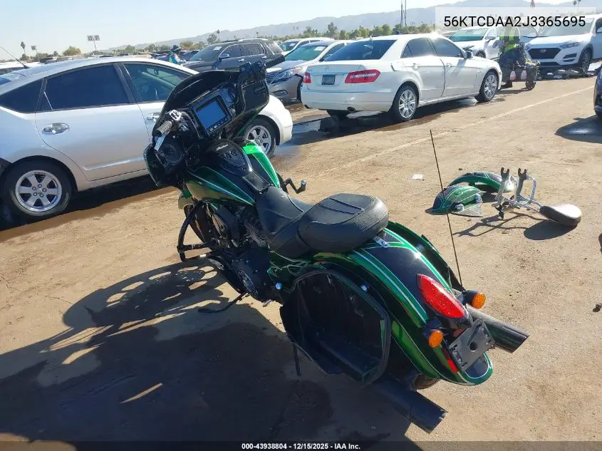 56KTCDAA2J3365695 2018 Indian Motorcycle Co. Chieftain Dark Horse