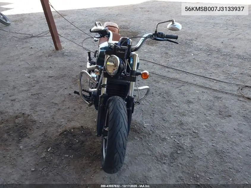 56KMSB007J3133937 2018 Indian Motorcycle Co. Scout