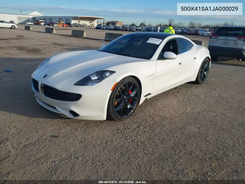 50GK41SA1JA000029 2018 Karma Revero